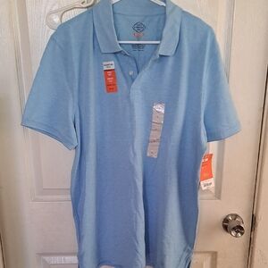 St. John's Bay Sky Blue Polo Shirt